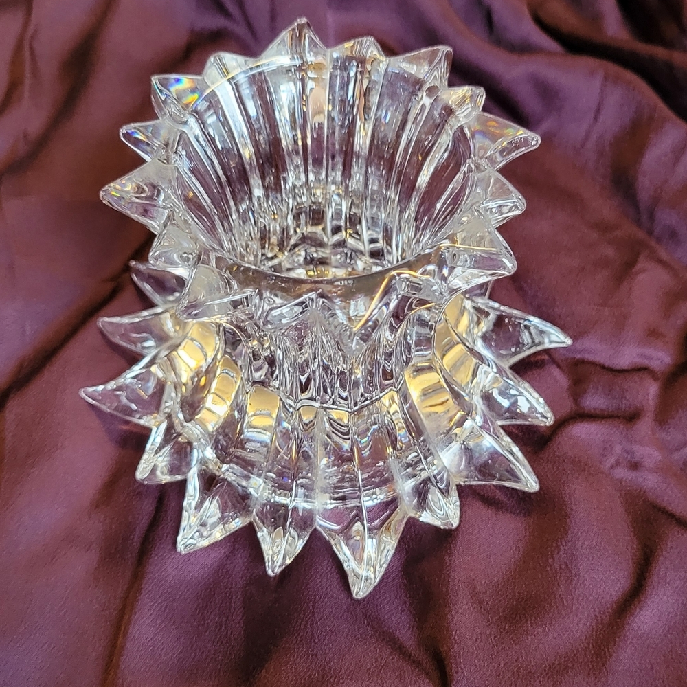 PartyLite Aurora crystal candleholder